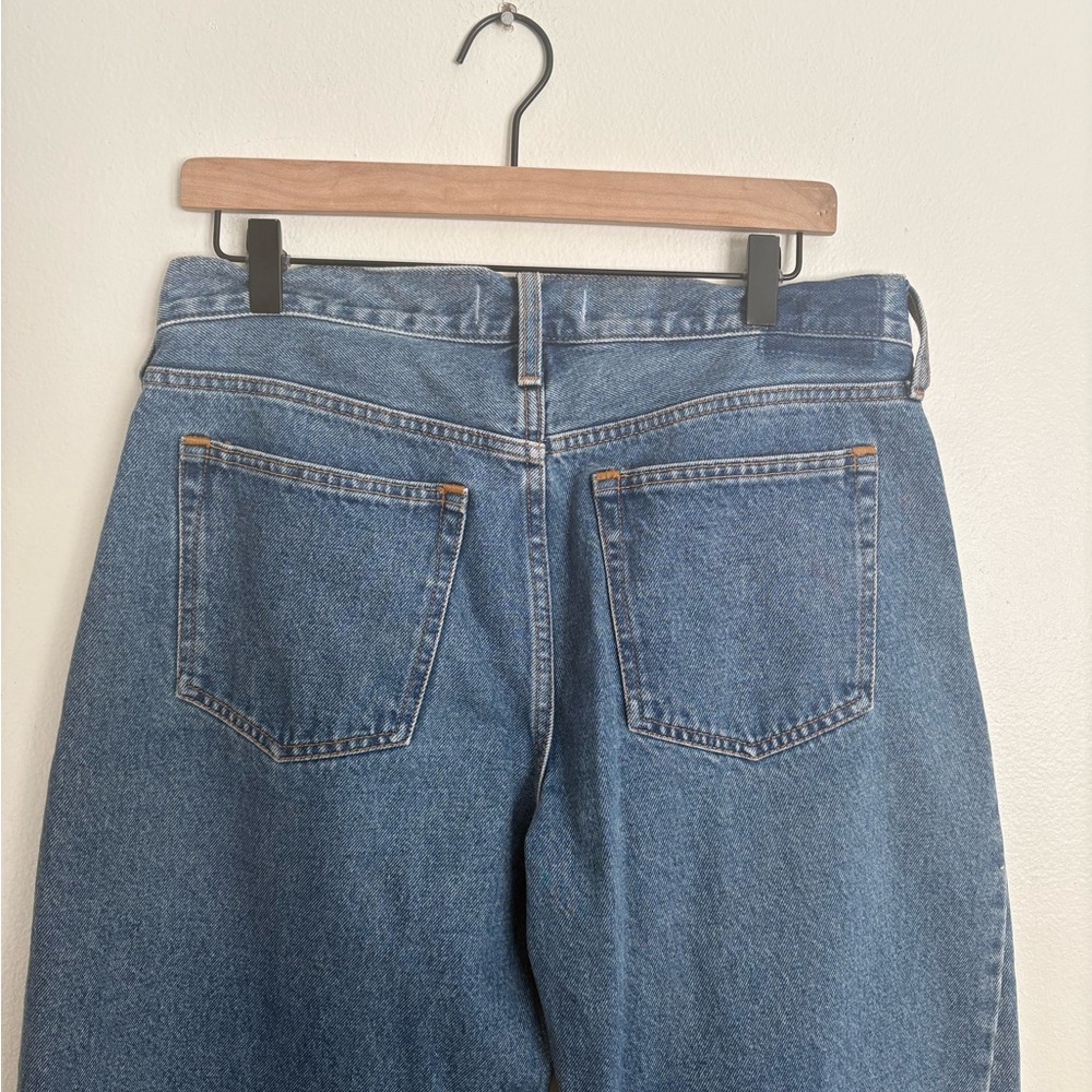 Abercrombie and Fitch Curve Love Mid Rise Barrel Jean Chic Womens Jeans 29 NWOT - Picture 6 of 7